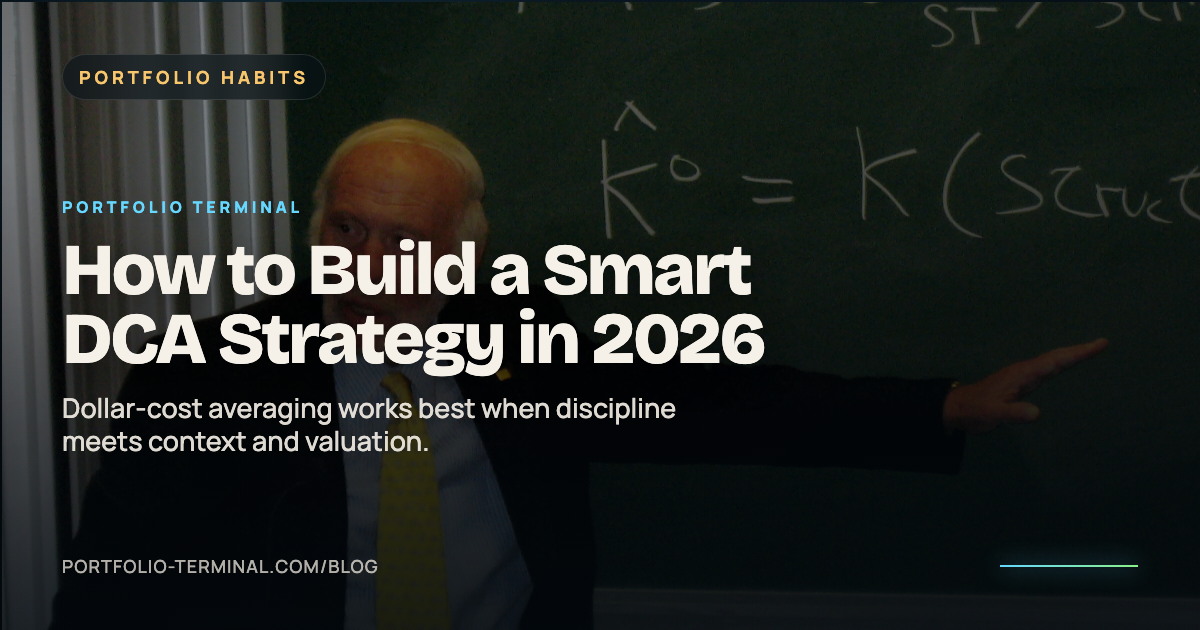How to Build a Smart DCA Strategy in 2026 | Portfolio Terminal